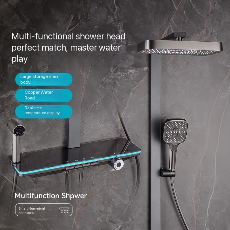 Faucet - Set Shower Kamar Mandi dengan Lampu