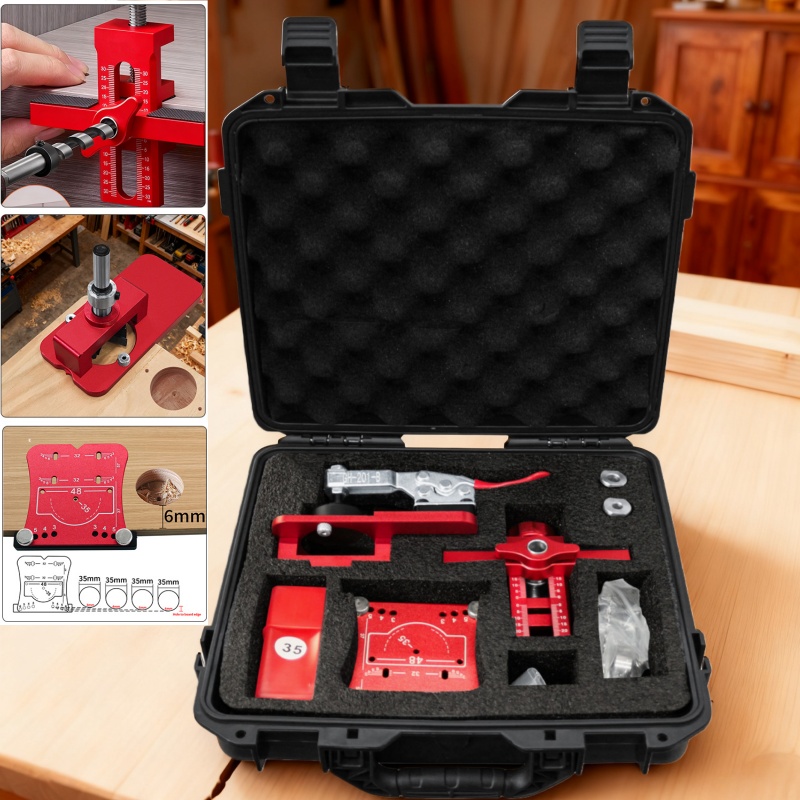 Cabinet Hinges - 3 Buah Kit Pemasangan Engsel Pintu