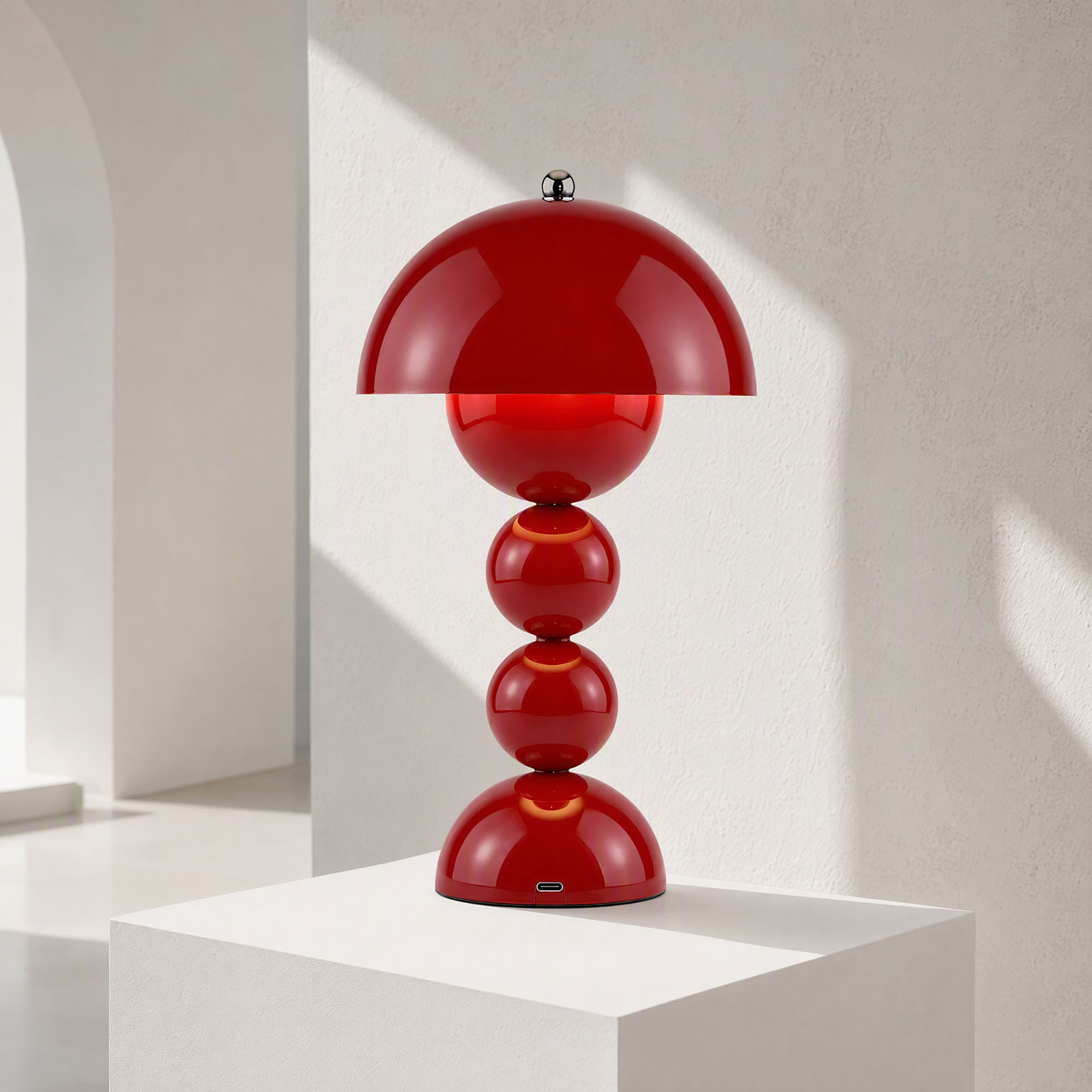 Light Switch - Lampu Meja Jamur Vintage, Lampu LED