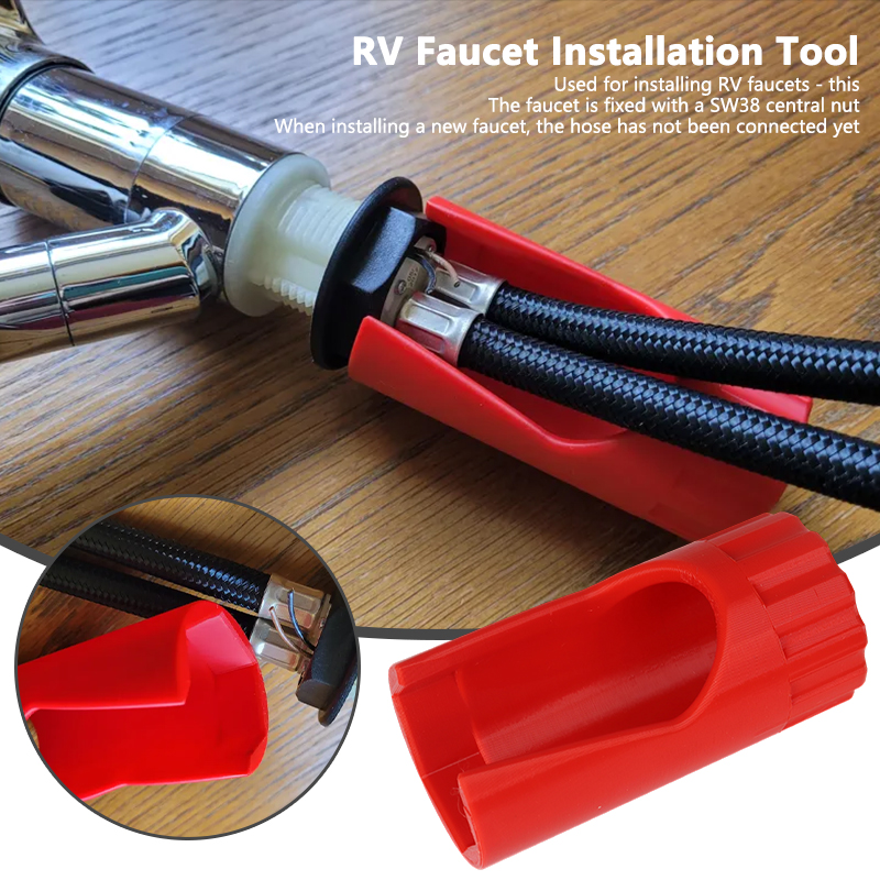 Faucet - Sekrup Dasar Keran Wastafel, Mur Pengikat,