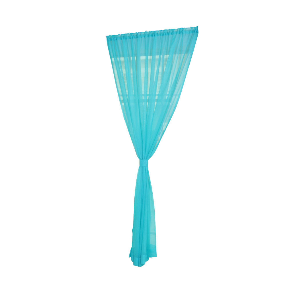 Curtain Rods - Tirai Tipis Transparan dengan Rangka Tiang,