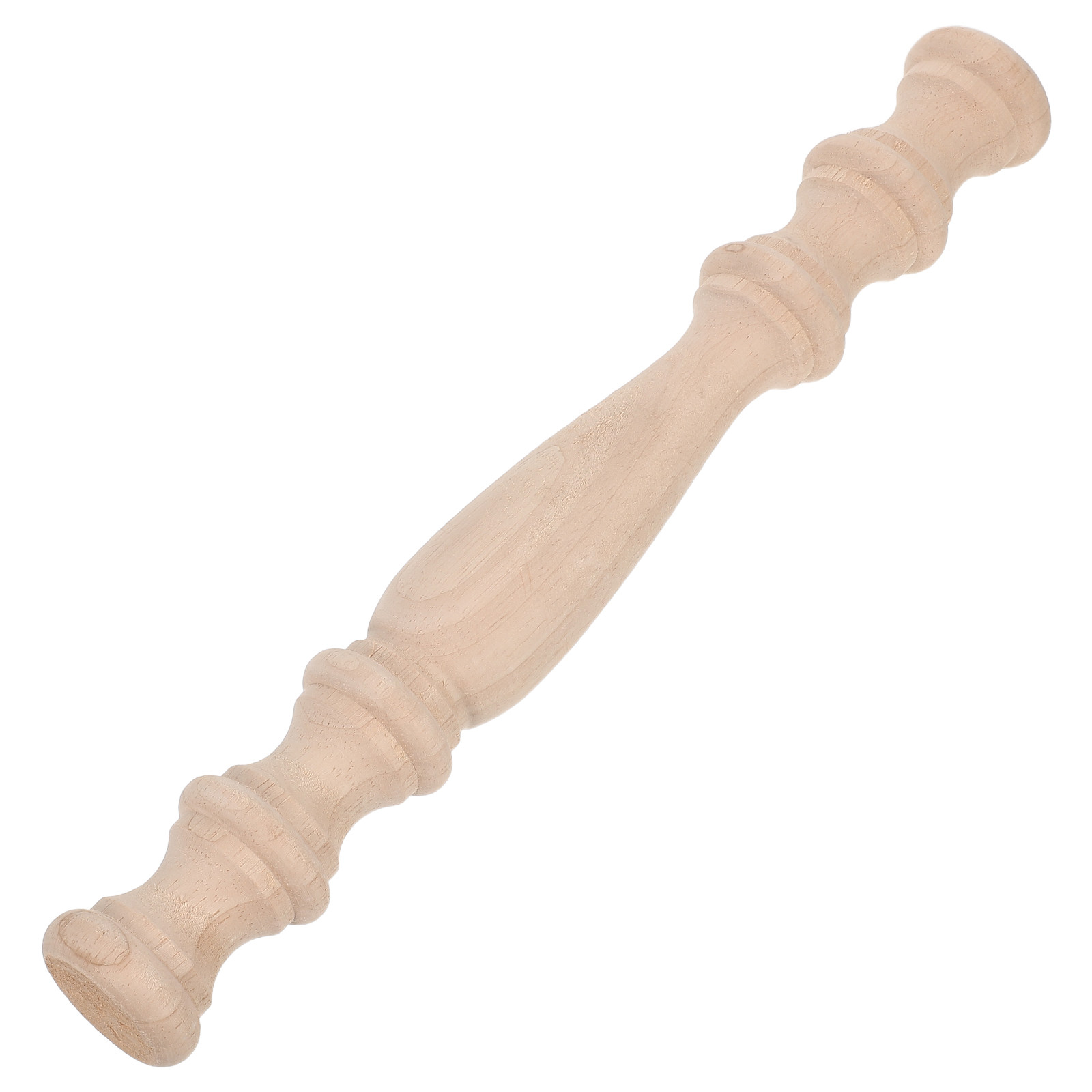 Home Improvement Fence - Tiang Baluster Kayu yang Belum Dicat,