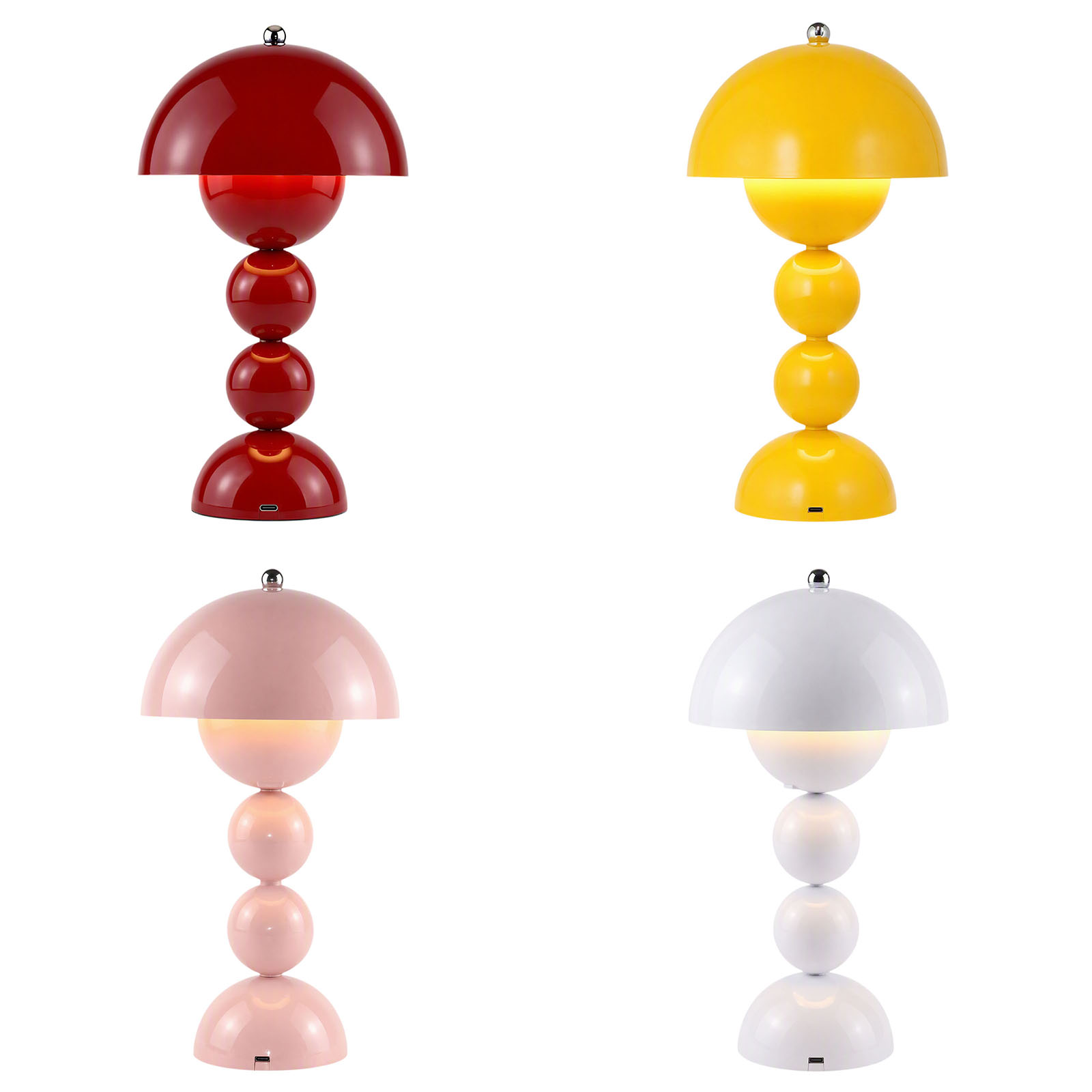 Light Switch - Lampu Meja Jamur Vintage, Lampu LED