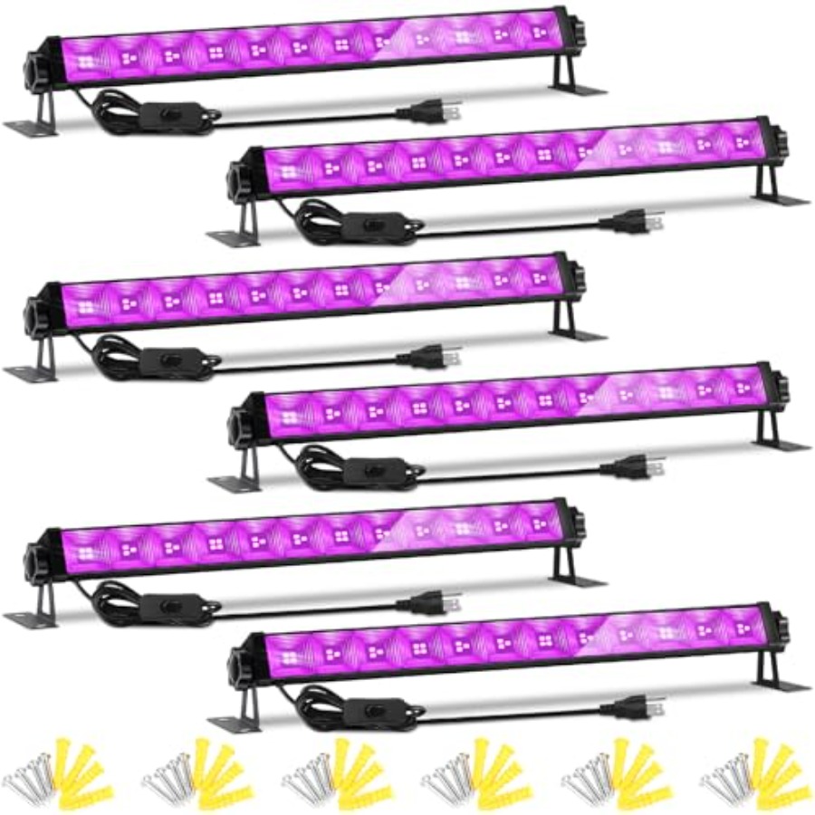 Paket 4W LED Black Light Bar,  - Light Switch ulasan dan harga