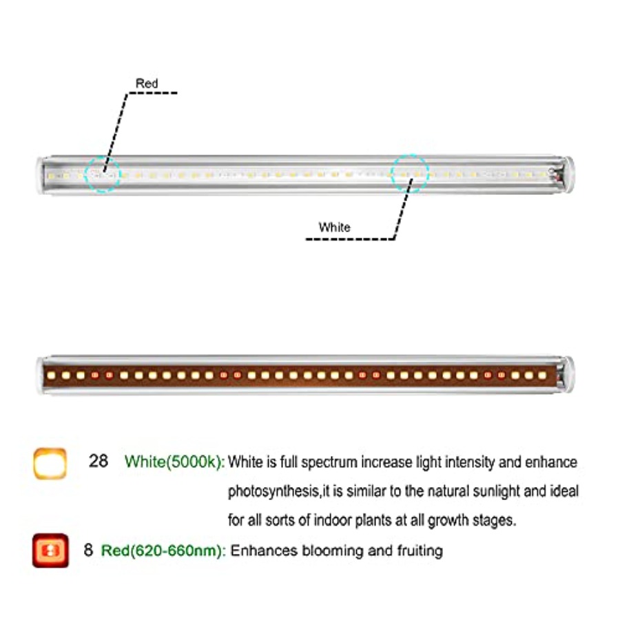 Lampu LED untuk Tanaman Indoor - Led Strip Lights ulasan dan harga