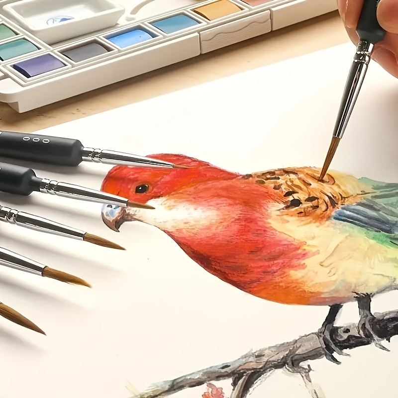 11pcs Set Kuas Lukis Profesion - Paint Brush ulasan dan harga