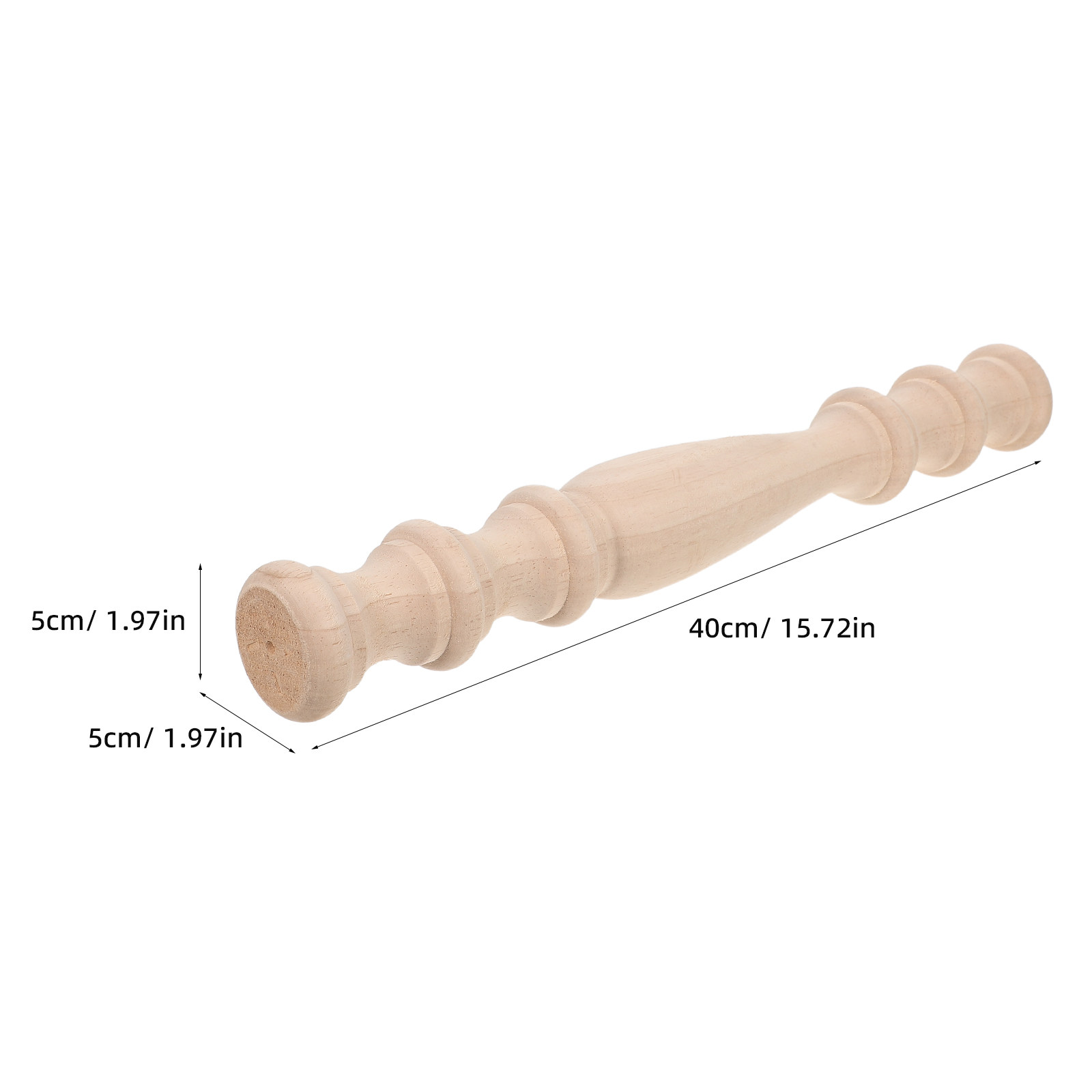 Tiang Baluster Kayu yang Belum - Home Improvement Fence ulasan dan harga